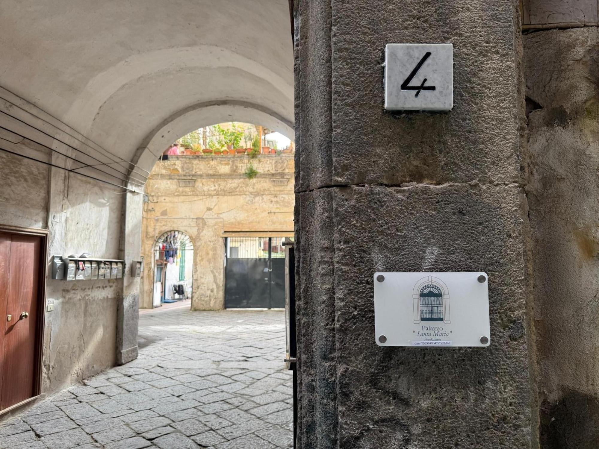 那不勒斯Palazzo Santa Maria住宿加早餐旅馆 外观 照片